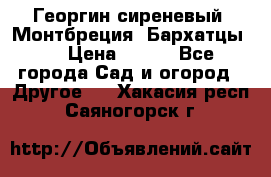 Георгин сиреневый. Монтбреция. Бархатцы.  › Цена ­ 100 - Все города Сад и огород » Другое   . Хакасия респ.,Саяногорск г.